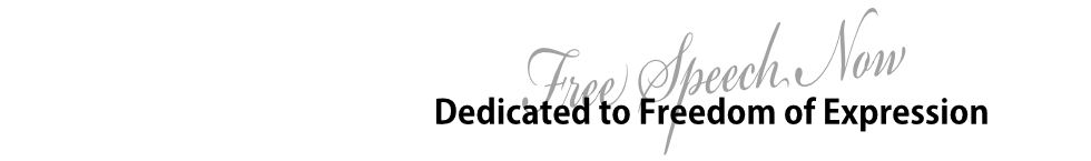 Free Speech – Now